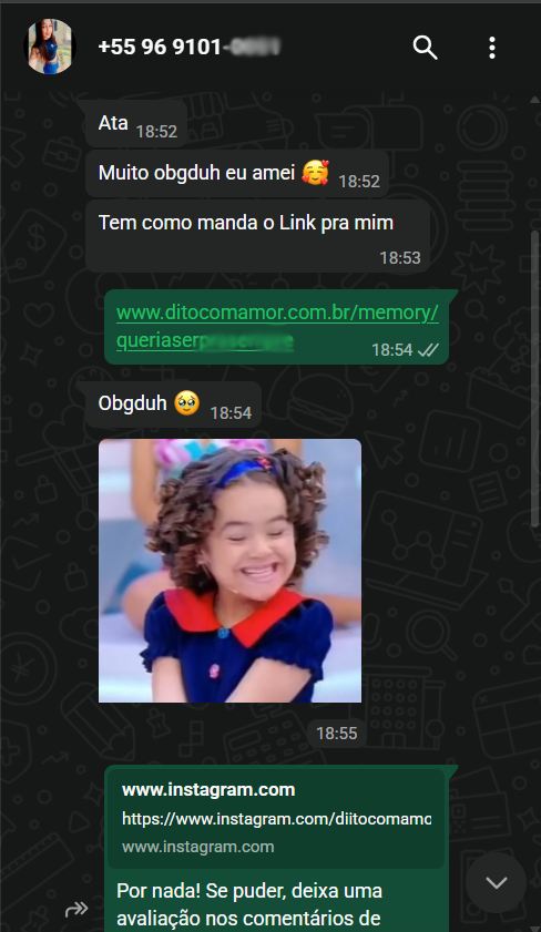 Avaliação WhatsApp 2